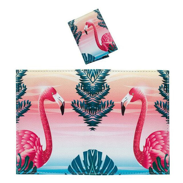 New World Trip Map Travel Passport Covers